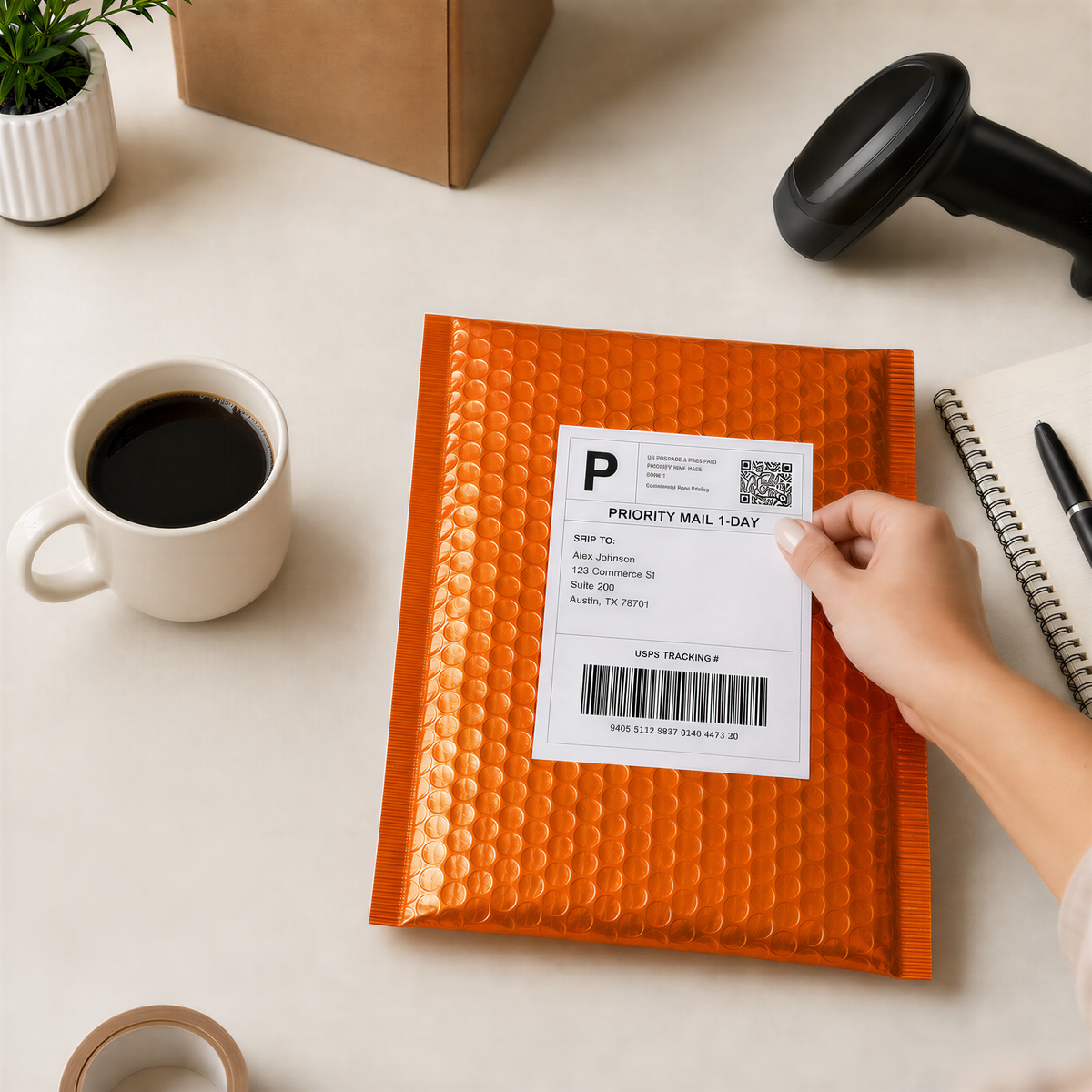 Half Sheet Shipping Labels