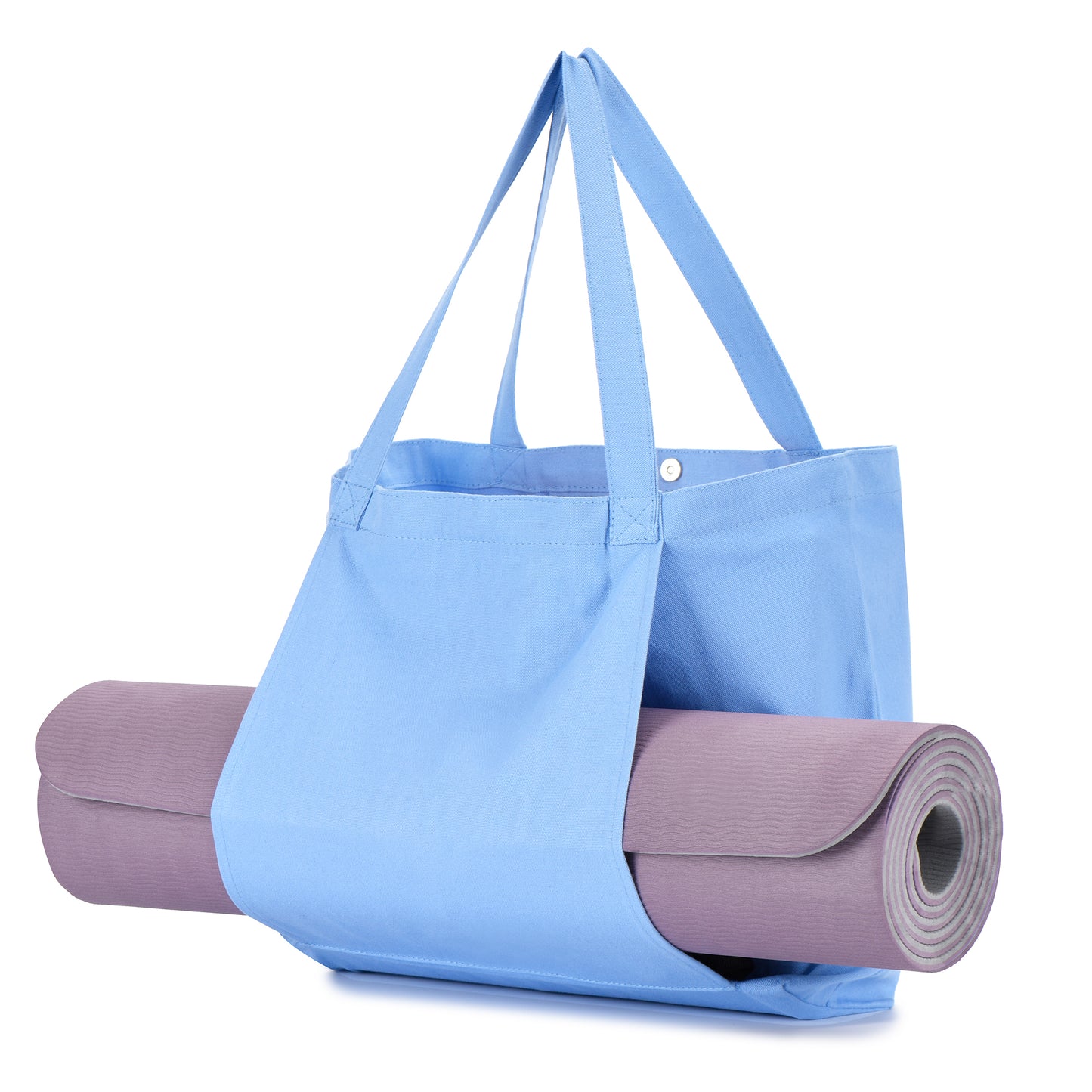 Yoga Mat Carrier Tote Bag with Inside Pocket