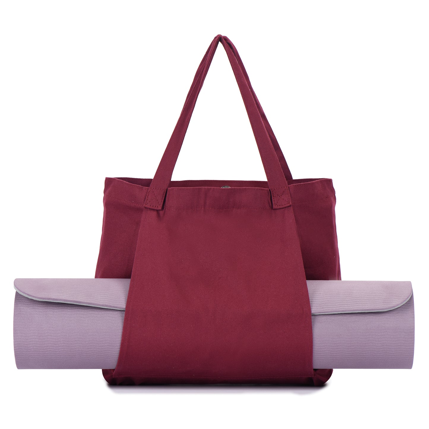 Yoga Mat Carrier Tote Bag with Inside Pocket