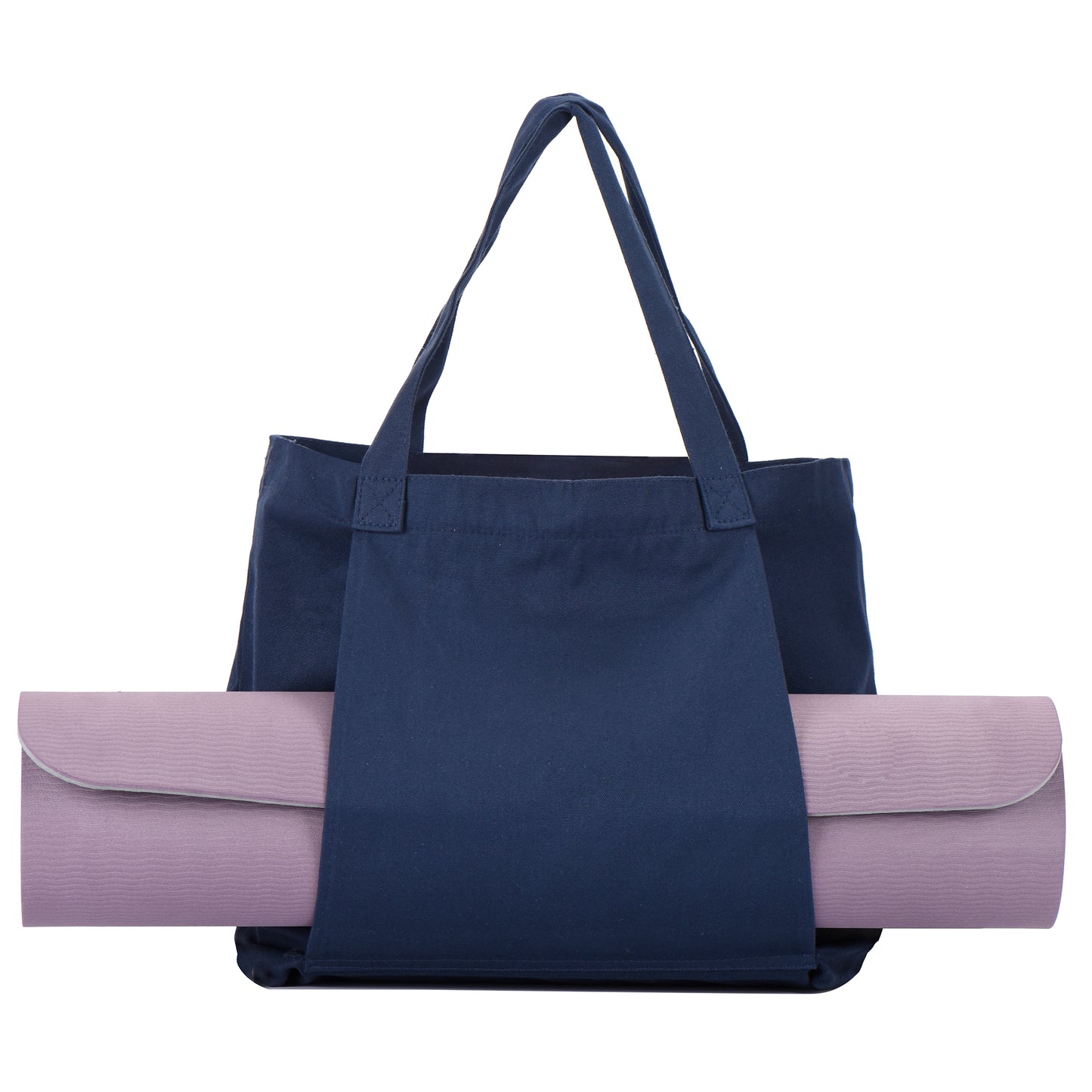 Yoga Mat Carrier Tote Bag with Inside Pocket