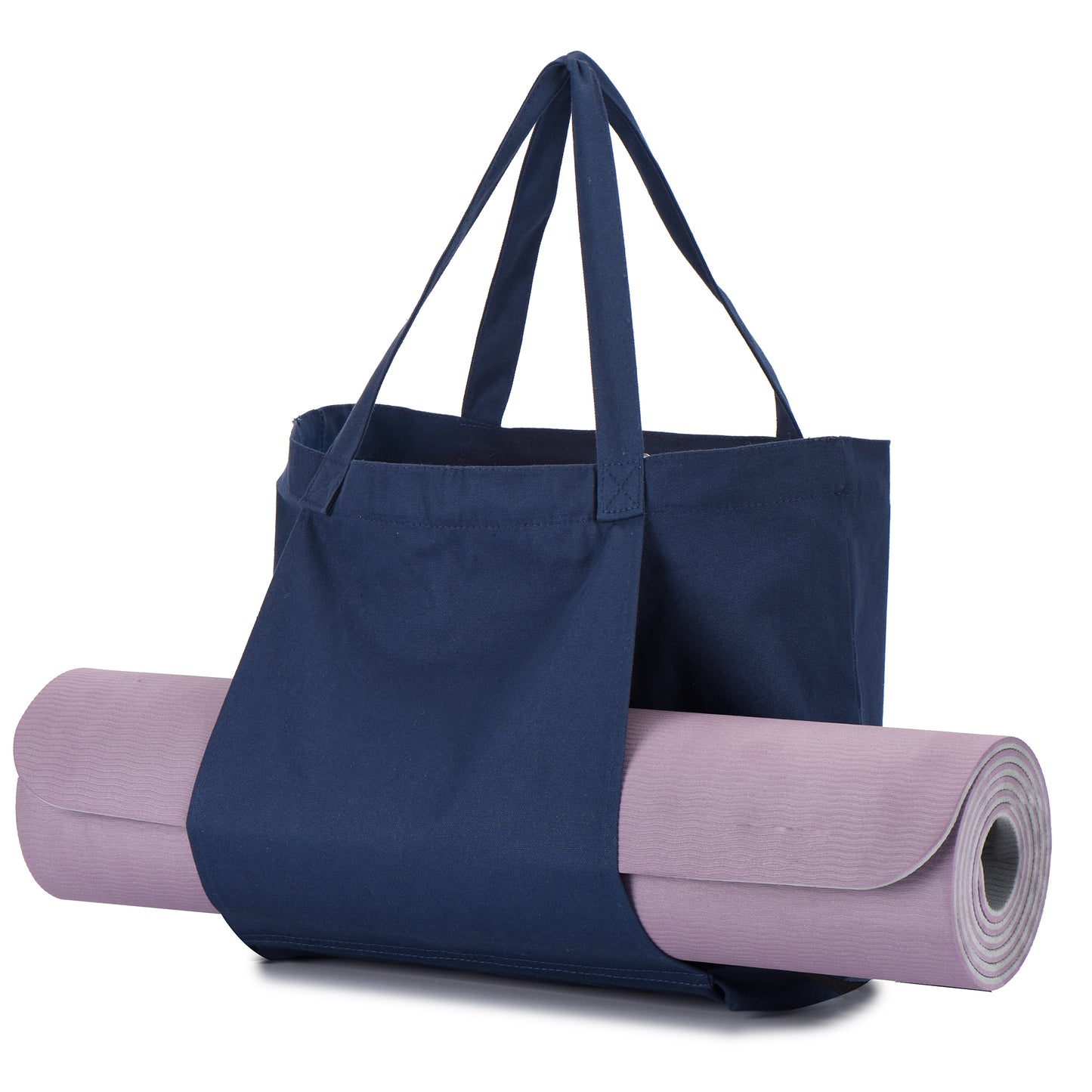 Yoga Mat Carrier Tote Bag with Inside Pocket