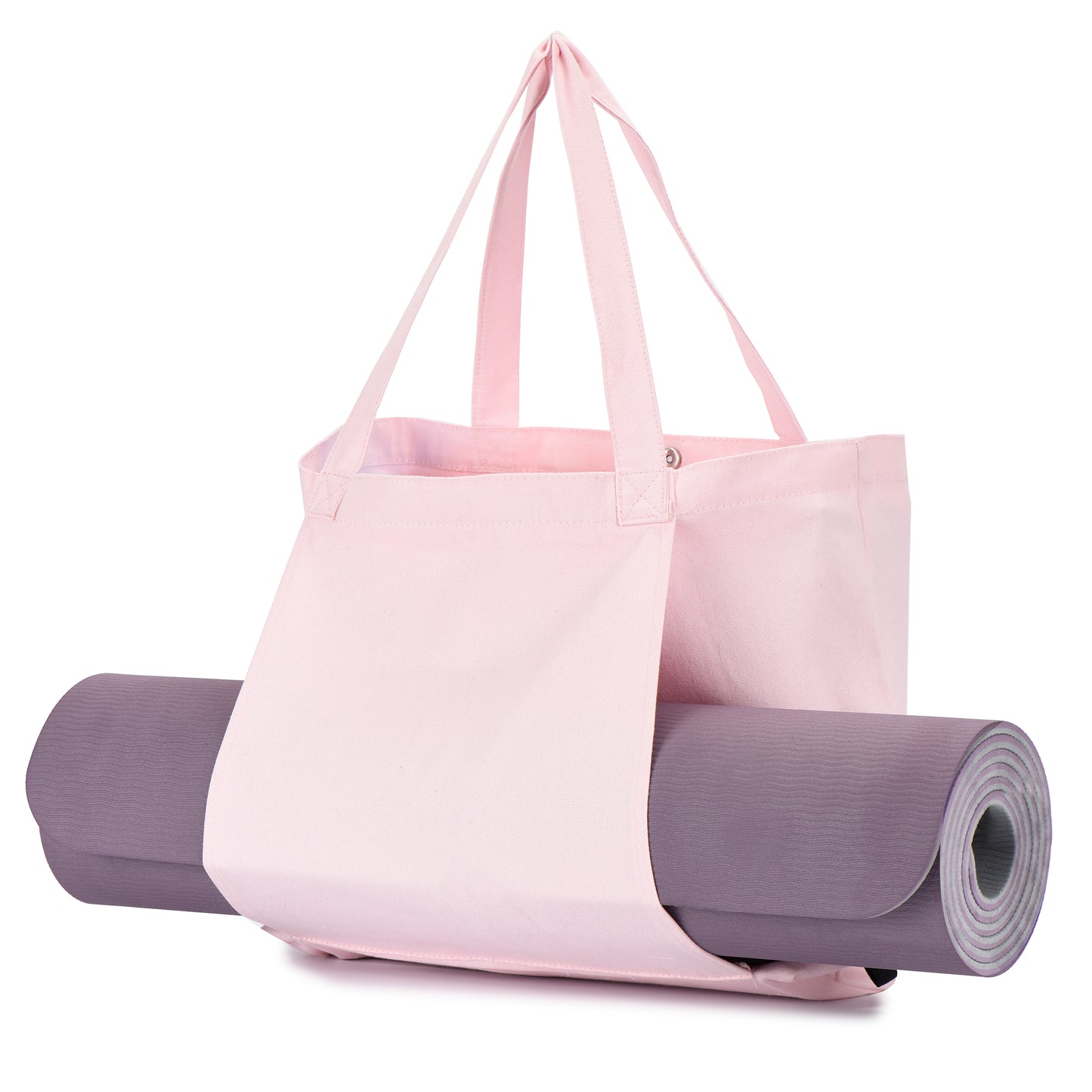 Yoga Mat Carrier Tote Bag with Inside Pocket