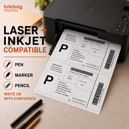 Half Sheet Shipping Labels