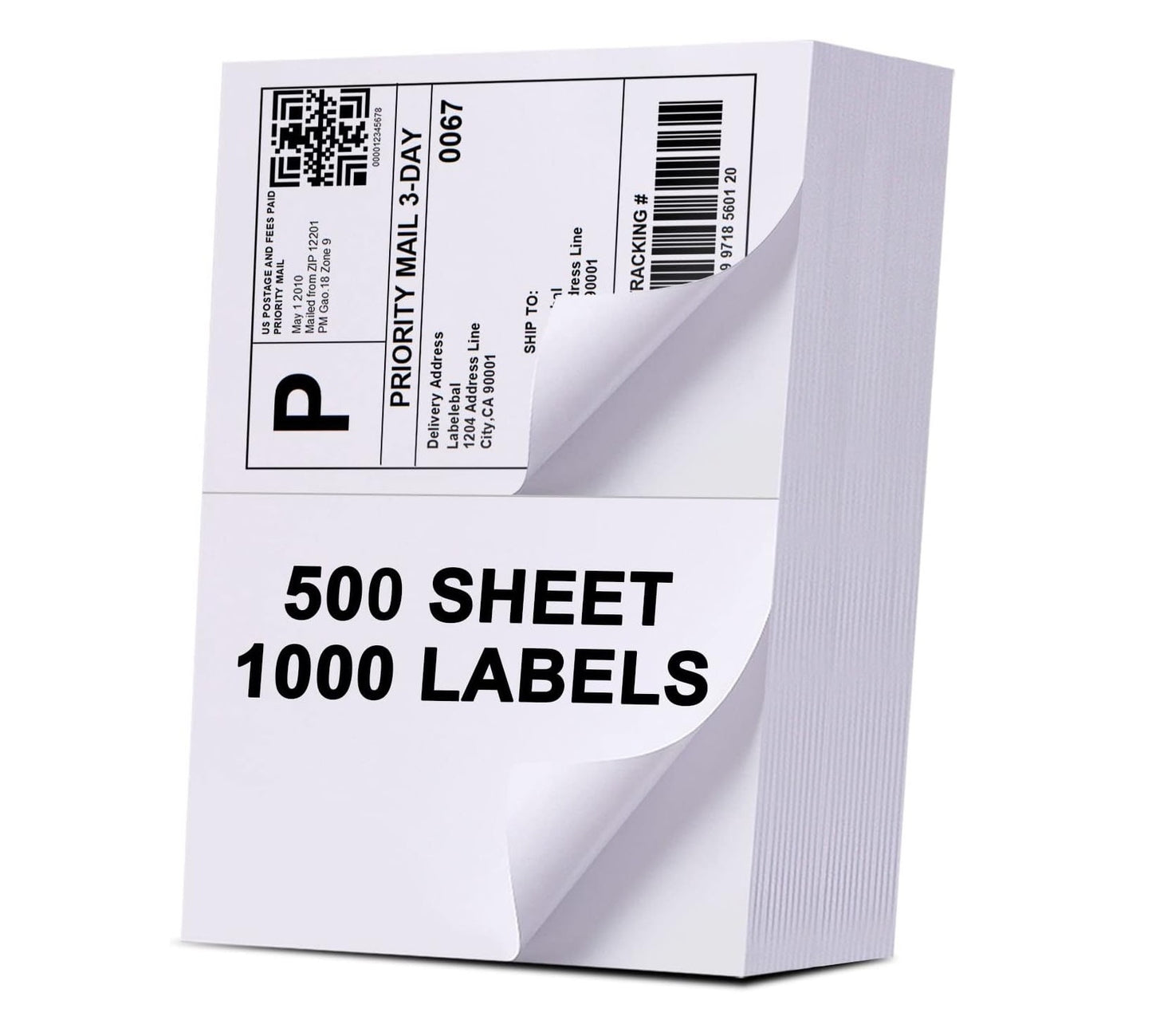 Half Sheet Shipping Labels