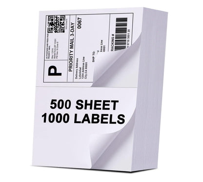Half Sheet Shipping Labels