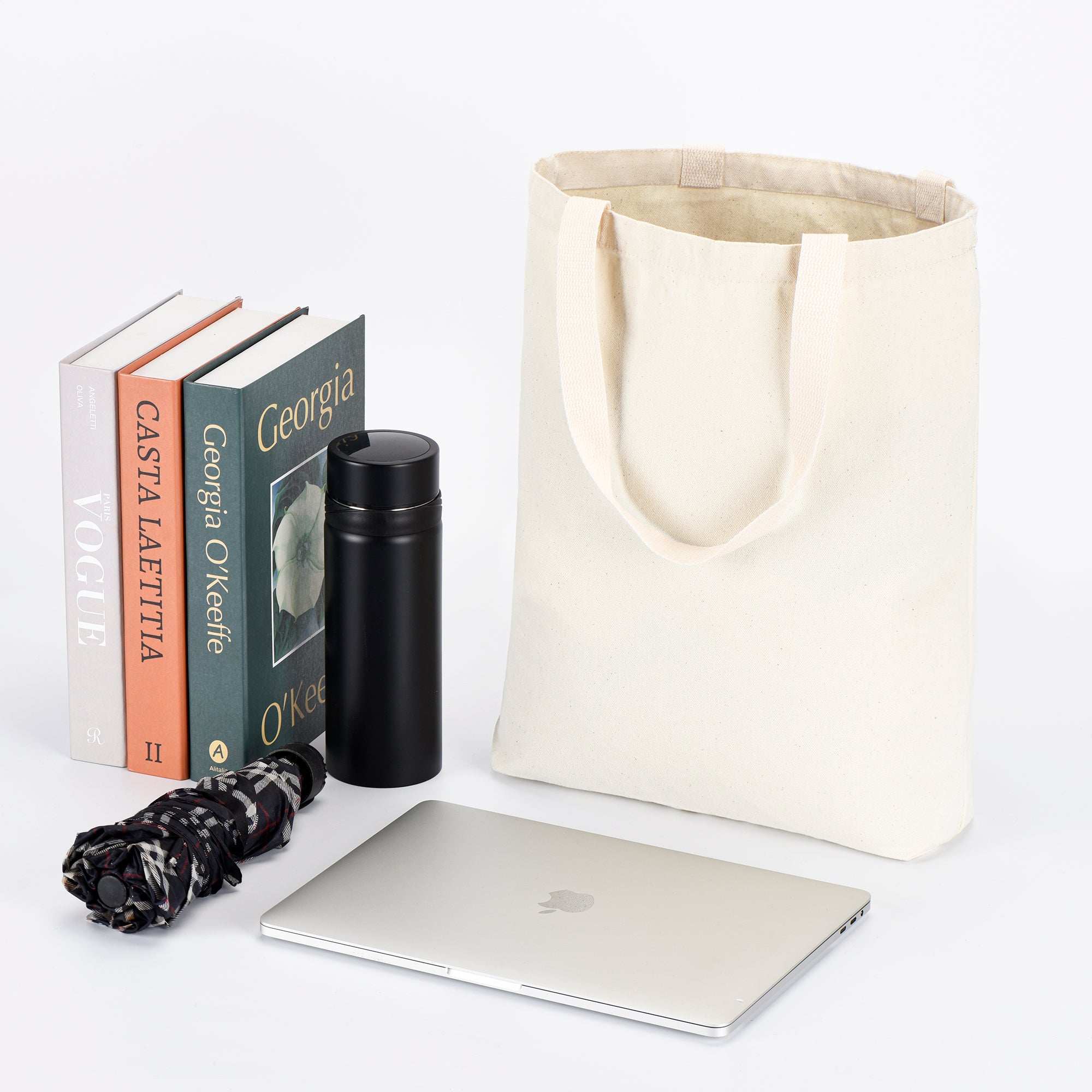 High Quality Promotional Cotton  Tote Bags w/ Gusset