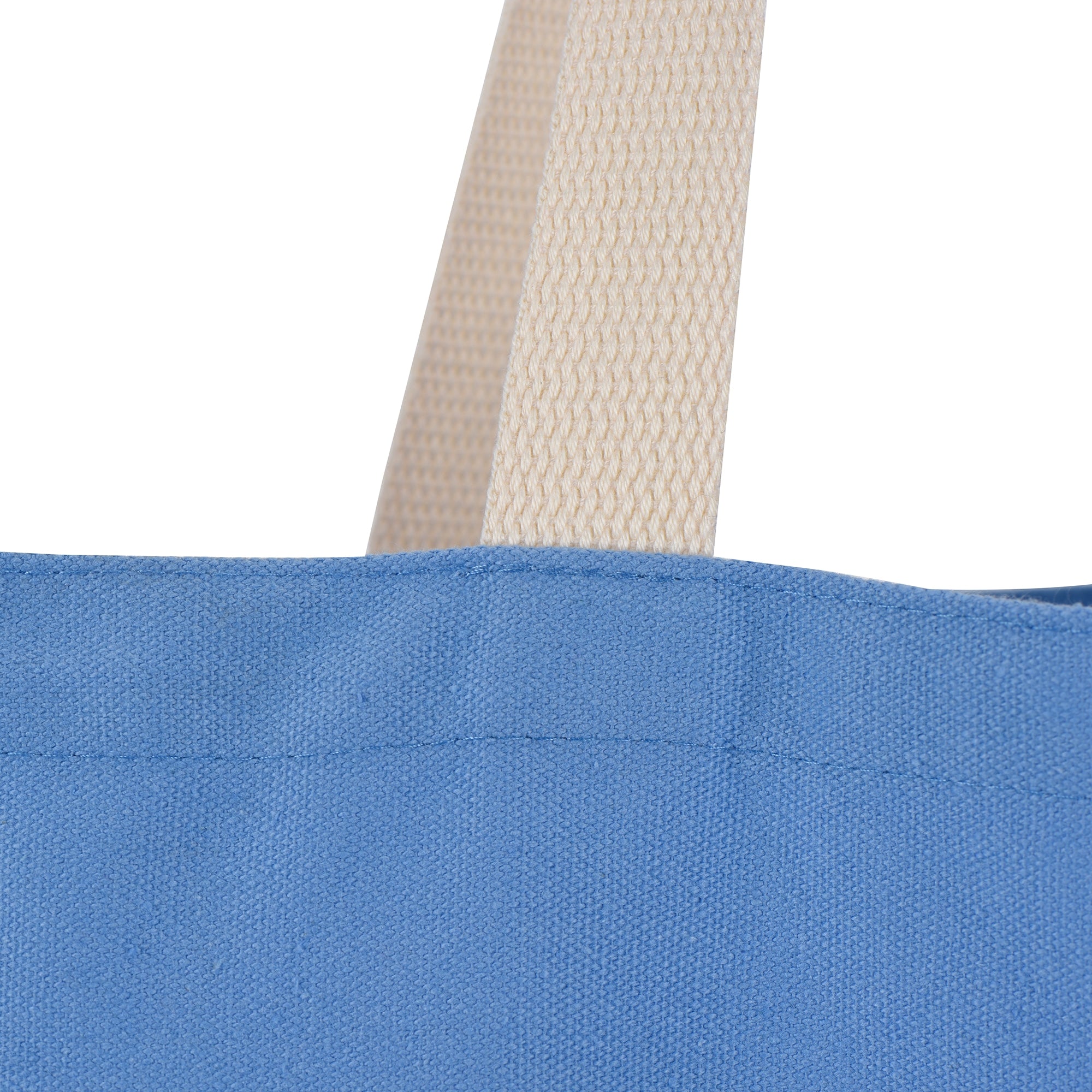 Tri-Color Cotton Tote Bag