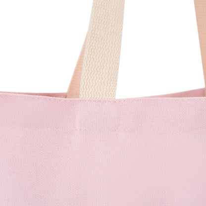 Tri-Color Cotton Tote Bag