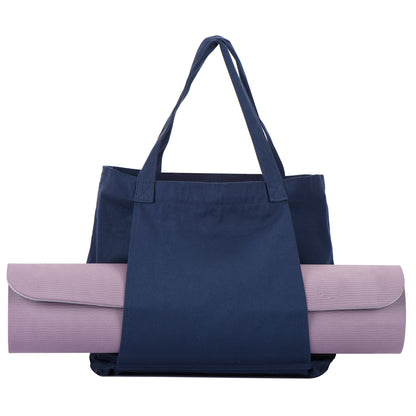 Yoga Mat Carrier Tote Bag with Inside Pocket