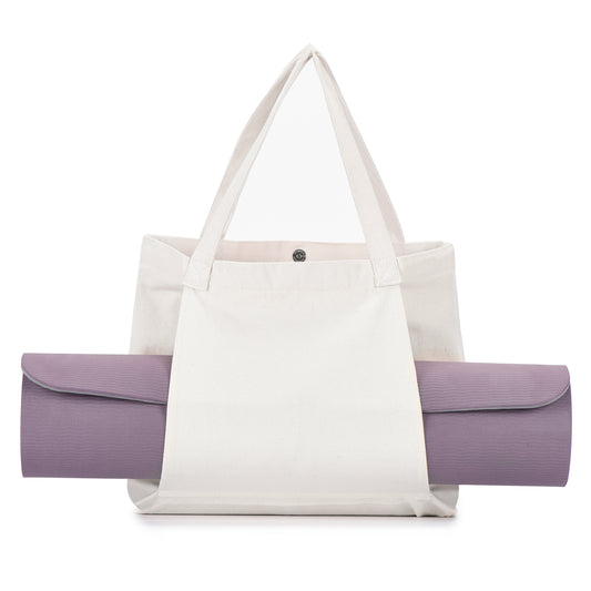 Yoga Mat Carrier Tote Bag with Inside Pocket