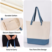 Two Color Tote Bag