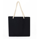 Beach Tote Bag With Rope Handles and Inner Pocket