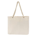 Beach Tote Bag With Rope Handles and Inner Pocket